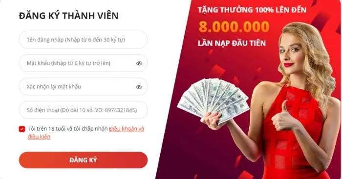 Quy trình đăng ký tại May88